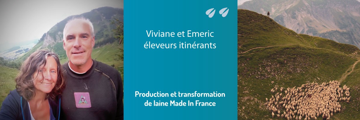 Eleveur et producteur de laine en Rhône-Alpes